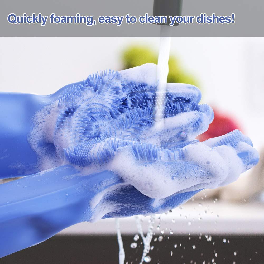 Silicon Washing Gloves High Quality Big Size - Household Accessory