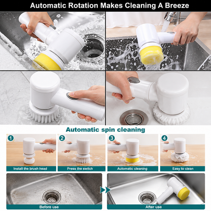 Electric Spin Scrubber